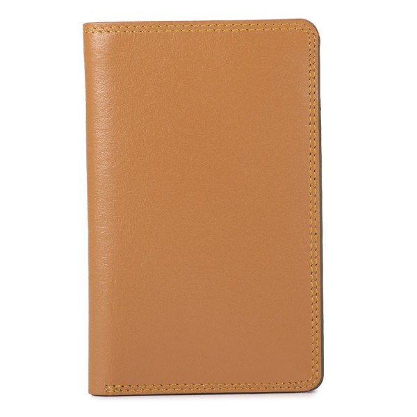 Men&#039;s Bi-colour Mini Bi-Fold Wallet Tan-Olive