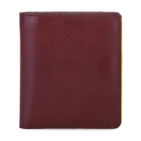 Men's Bi-fold with Pull Out Tab Brown-Yellow