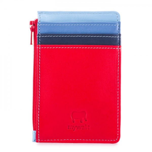 Credit Card Holder with Coin Purse Royal