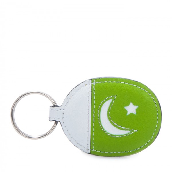 Porte-clés avec drapeau Pakistan
