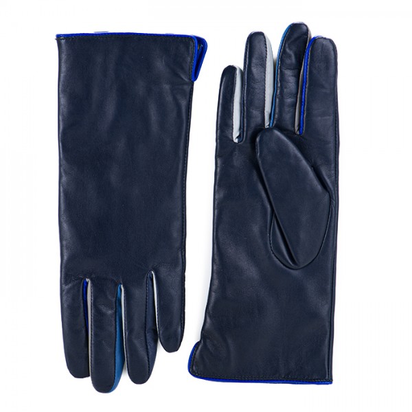 Lange Handschuhe (Größe 8.5) Blau