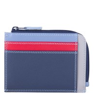 Zipped Coin Purse with C/C Holder Royal