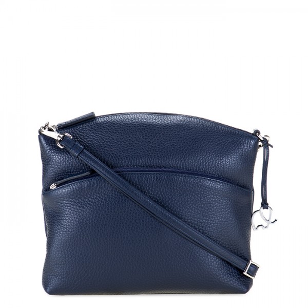 Cremona Rounded Cross Body Blue