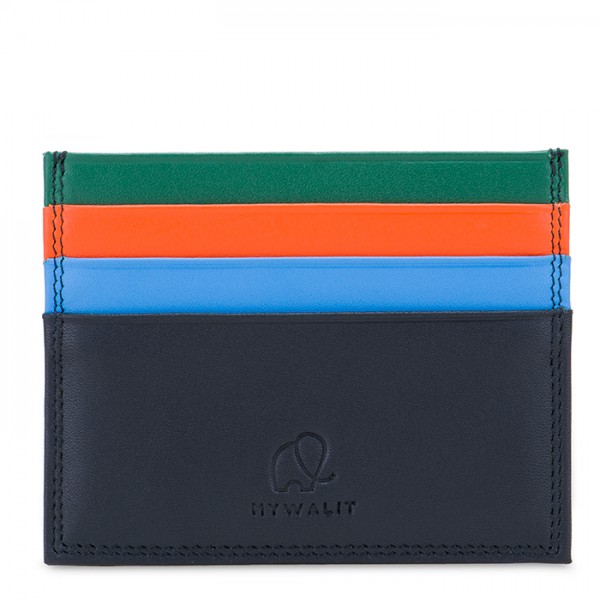 Porte-cartes double face RFID new style Nappa Burano