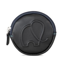 Round Coin Purse Black Pace