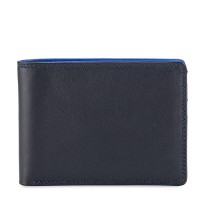 RFID Men's Jeans Wallet Nappa Midnight