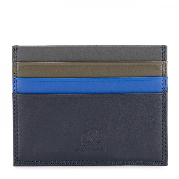 Porte-cartes double face RFID new style Nappa Midnight