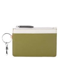 Zipped Coin Pouch Olive