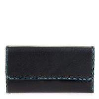 Tri-fold Zip Wallet Black Pace