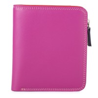 Mini BiFold Zip Wallet Sangria Multi