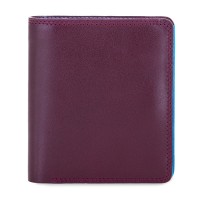 Men's Bi-fold with Pull Out Tab Plum-Caribbean