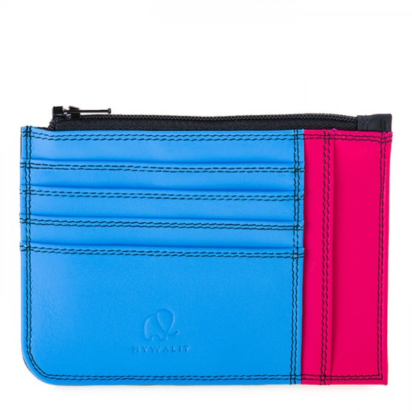 Slim Credit Card Holder with Coin Purse Burano