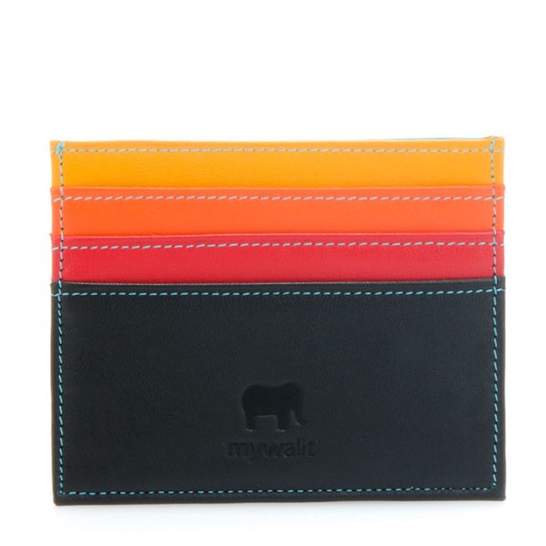 Double Sided Credit Card Holder Black Pace